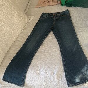 Children’s Place girls SLIM FIT Dark Blue Boot Cut Jeans